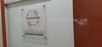 onenebula acrylic poster frame indoor signage at petaling jaya