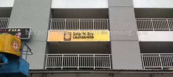 drip n dry 3d eg box up led backlit lettering logo signage signboard at subang jaya selangor