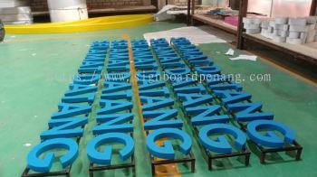 Selamat datang 3d eg box up lettering without light 