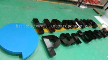 eg 3d box up led backlit lettering signage 