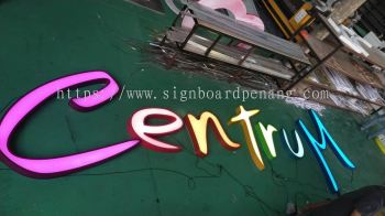 Centrum 3d Eg Box Up Led Frontlit Conceal Lettering Logo Signage Signboard At Cameron Highland 