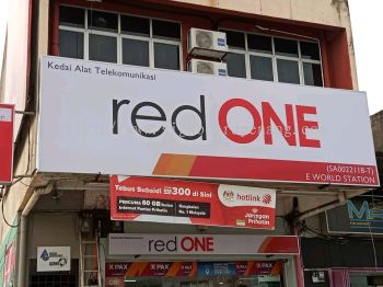 OUTDOOR PHONE SHOP LIGHTBOX LED INSTALL DESIGN SERVICE AT PENANG | BUKIT MERTAJAM | JURU | RAJA UDA