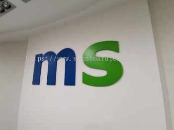 3D Pvc Cut Out Lettering Indoor Signage Signboard At Kuala Lumpur Subang Kepong Cheras Damansara 