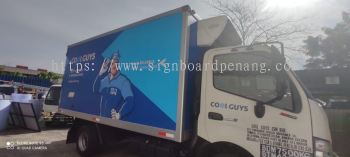 Cool Guys Truck Lorry Sticker Printing 