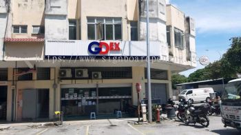 Gdex Aluminium Ceiling Trism Base With 3D LED Frontlit Lettering Logo Signage Signboard At Kuala Lumpur Subang Kepong Cheras Damansara Batu Caves Puchong PJ Selangor 