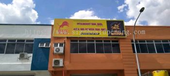 OUTDOOR SHOPLOT LED SLIM LIGHTBOX INSTALL SERVICE AT PENANG | GEORGE TOWN | PERAK | KEDAH