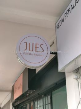 Jues Double Side LightBox Signage Signboard At Kuala Lumpur Subang Kepong Cheras Damansara 