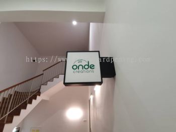 Onde Creations Double Side LightBox Signage Signboard At Kuala Lumpur 