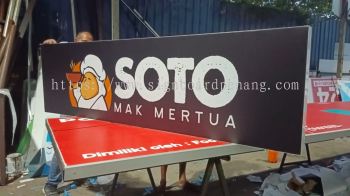 Soto Mak Mertua Fabric Lightbox Signage Signboard At Kuala Lumpur 