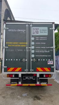 Arizzu Design Truck Lorry Sticker 