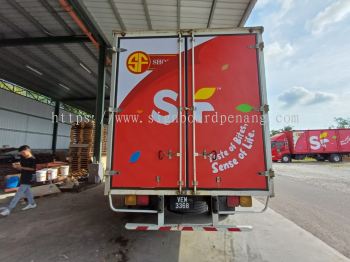 Shoon Fatt Truck Lorry Sticker Printing