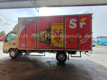 Shoon Fatt Truck Lorry Sticker Printing