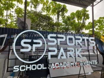 Sport Park 3D Box Up LED Frontlit Lettering And Logo At Kuala Lumpur 2