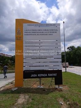 Project Billboard Signage At Petaling