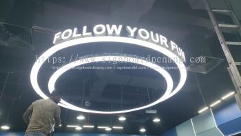 3D LED SIGNAGE AT SIMPANG AMPAT | NIBONG TEBAL | AIR ITAM