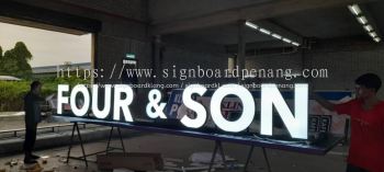 3D LED SIGNAGE AT SIMPANG AMPAT | NIBONG TEBAL | AIR ITAM