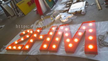 3D BOX UP HOLLYWOOD LIGHT LETTERING SIGNBOARD MASTER AT PERLIS | KEDAH | PENANG | PERAK