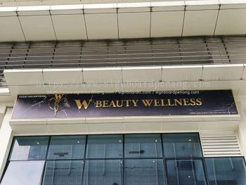 COMMERCIAL BUILDING 3D STAINLESS STEEL BOX UP LETTERING SIGNAGE EXPERTS AT PENANG | KEDAH | PERAK | IPOH | BUTTERWORTH