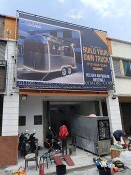 SHOPFRONT ZIGZAG BANNER PRINTING AT PENANG | JURU | BAYAN LEPAS | BUTTERWORTH