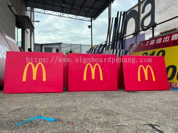 BUSINESS ROADSHOW BRANDING | CUSTOM A-BOARD STAND DISPLAY SIGNAGE PROVIDER IN JITRA, KULIM & PERAI