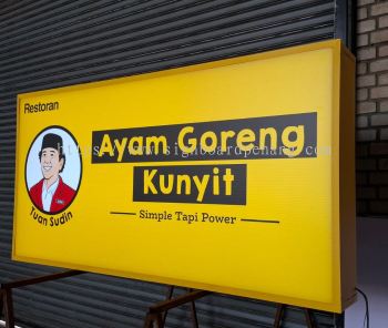 BUDGET DUAL-WAY LIGHTBOX SIGNAGE BUILDER IN KEDAH, JITRA & TAIPING