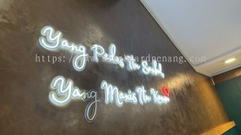 BEST AMBIENT LED NEON LETTERING DISPLAY SIGNAGE IN MAKLOM, BUTTERWORTH & PERAI