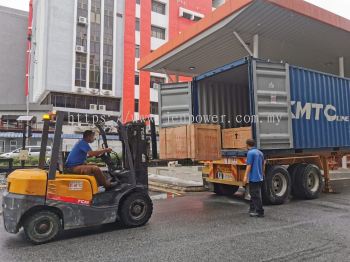 Efficient Unloading & Relocating Machine from Container Service