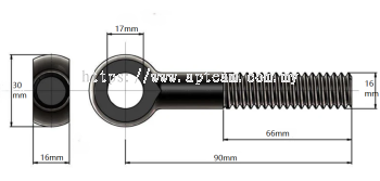 Mild Steel Swing Bolt / Eye bolt