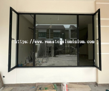 MASTER SERIES CASEMENT WINDOW WITH FIXED GLASS AT TAMAN IMPIAN EMAS