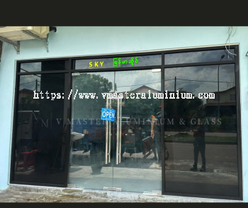 SHOPFRONT WITH GLASS DOOR At TAMAN BINTANG UTAMA