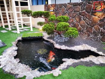 Fountain & Fish Pond Design