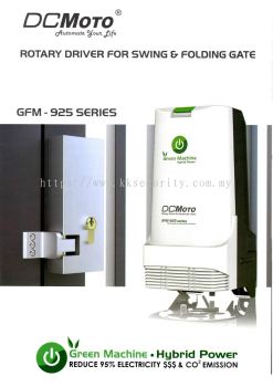 AutoGate DCMoto GFM925W Hybrid Auto Gate with External Auto Lock-Optional (For Swing / Folding Gate)