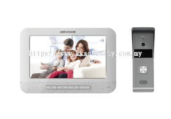 HIKVISION Video Intercom Kit (DS-KIS203T ) - Video Door Phone for Villa