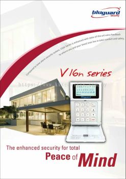 Bluguard V16-Plus LCD Keypad Wired Alarm System