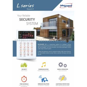 Bluguard Security L9 Keypad (Wired Alarm System)