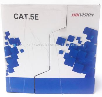 HIKVISION CAT5E Cable - 305 m CAT5E UTP Network Cable (Solid Copper, 0.45 mm, CMX) (DS-1LN5E-E/E)