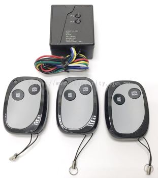 Wireless Premium Remote Control Set - 2 Channel 433Mhz Rolling Code Type