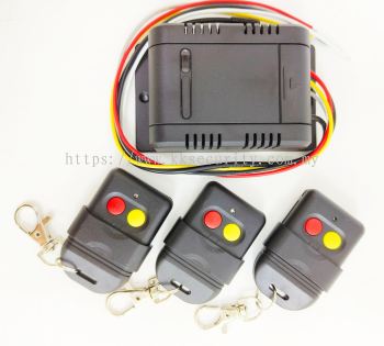 Autogate Door Wireless Remote Control - 2 Channel 433mhz Dip Switch Code Type (E8) - High Security Remote Control