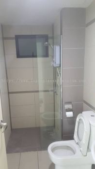 Shower Screen Glass Swing Door Manufacturer at Gombak