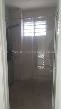 Shower Screen Installation Works at Petaling Jaya (PJ)