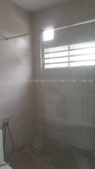 Shower Screen Works at Putrajaya, Selangor