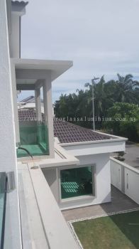 Balcony Glass Replacement at Rawang, Kepong, Kuala Lumpur (KL)