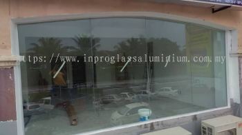 Transparent Glass Partition | Glass Contractor at Bukit Raja, Klang, Shah Alam, Selangor