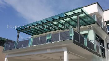 ACP Awning Roof (Aluminum Composite Panel) | Glass Contractor at Subang Jaya | USJ | Taipan | Selangor