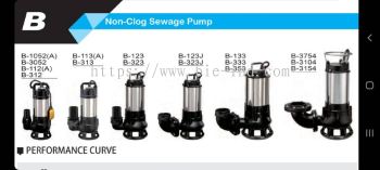 Bostt Taiwan Submersible Pump / EF05 / EF05A / EF10 / EF10A / EF20 / EF20A / EFT-30 / EFT-50 / EFT-7