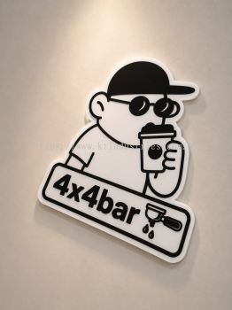 Acrylic Singnage + UV Printing