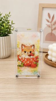 Acrylic frame puzzle gift
