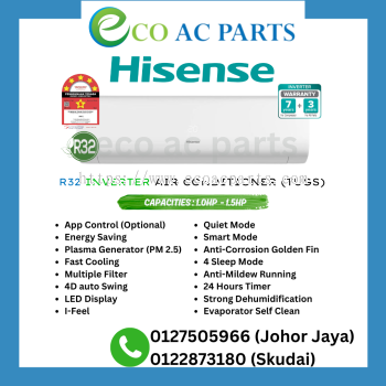 Hisense R32 Inverter Air Conditioner (TUGS)