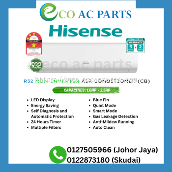 Hisense R32 Inverter Air Conditioner (CB)