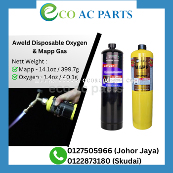 AWELD OXYGEN & MAPP GAS